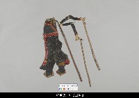 藏品(中國湖北皮影戲偶身)的圖片